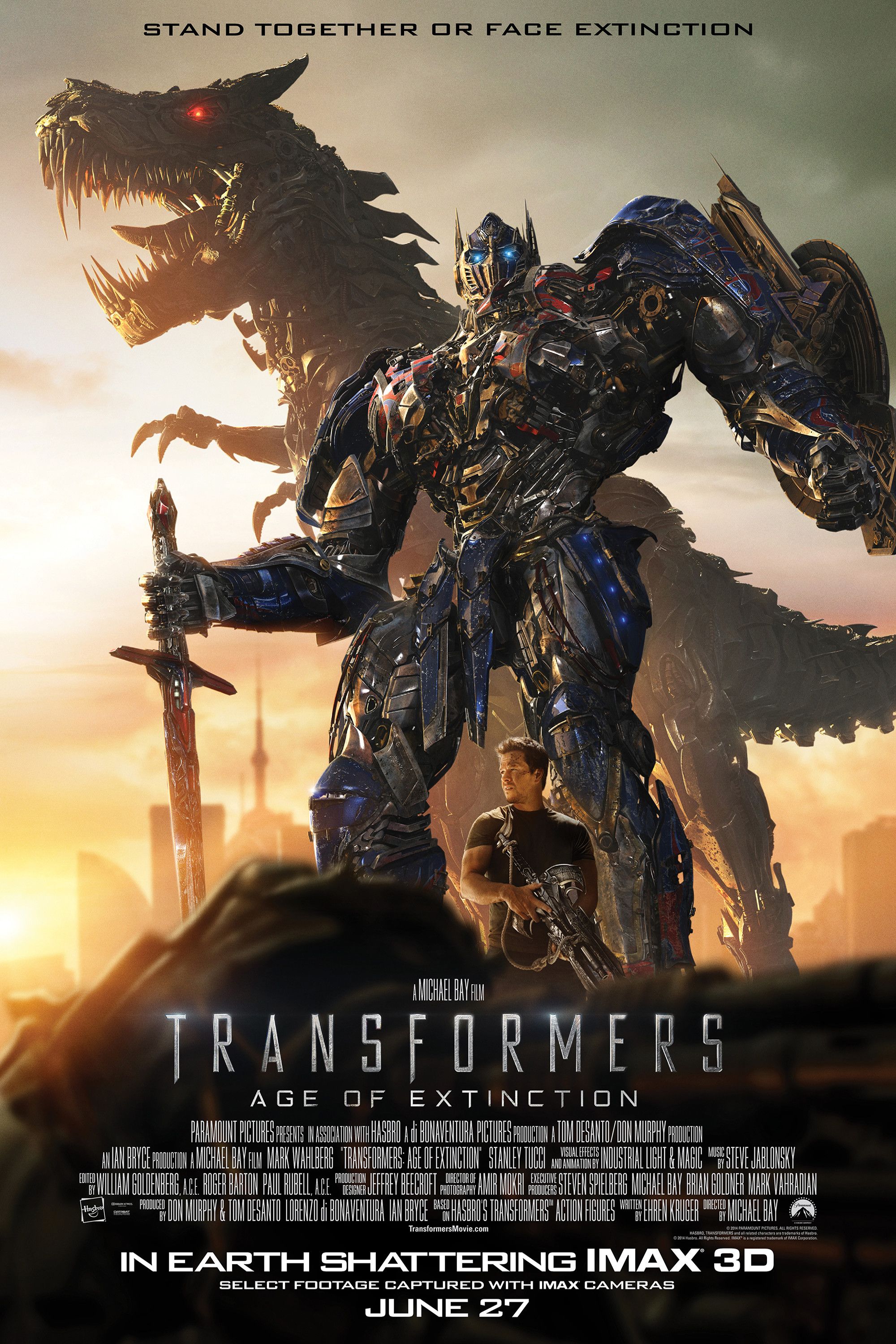 Affiche du film Transformers l'âge de l'extinction Photo 1 sur 83