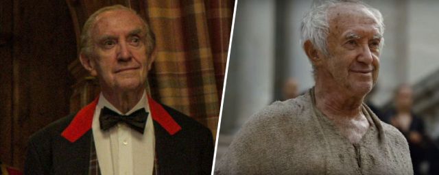 A gauche : dans The Crown saison 5; à droite : dans Game of Thrones