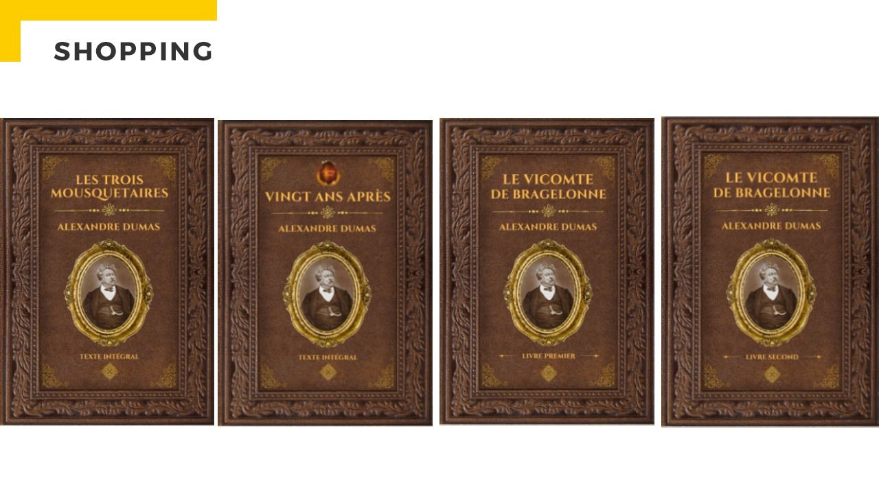 The Three Musketeers: Are you in a rush to find out what’s next?  Discover it in collector’s editions!