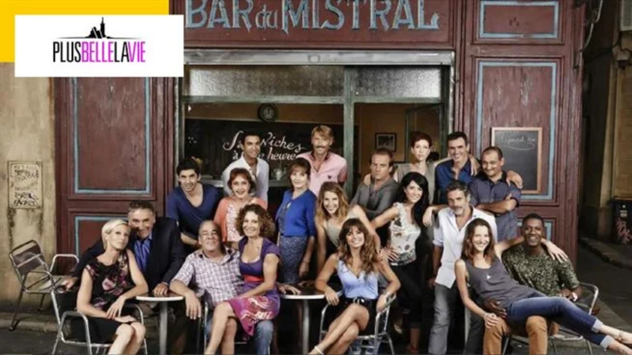 Plus belle la vie on TF1: the new logo for the daily soap opera and it reminds you of something!