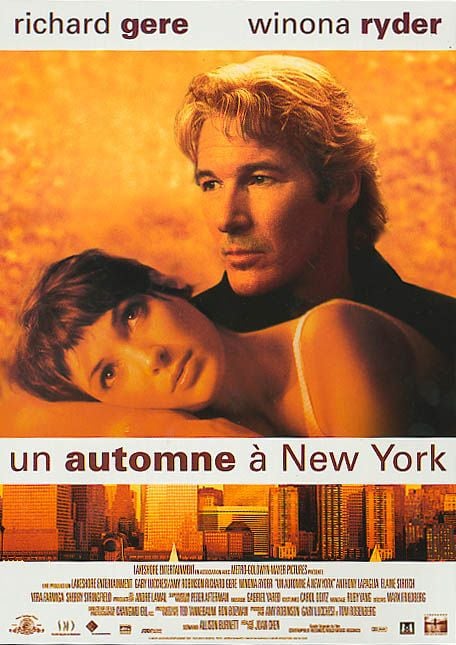 Affiche du film Un Automne  New York - Affiche 1 sur 1 - AlloCin