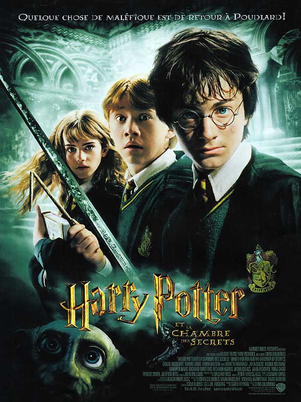 Harry Potter et la chambre des secrets - film 2002 - AlloCiné