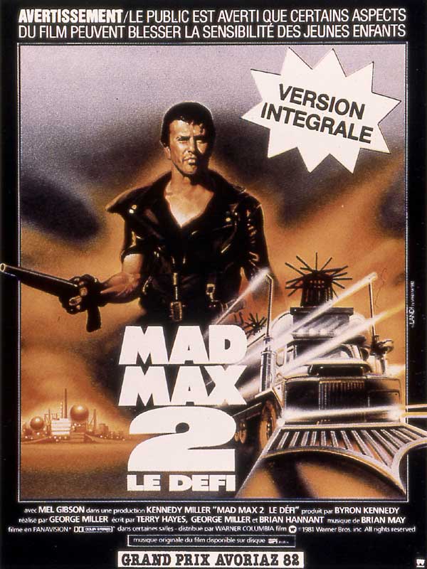 George Miller 1982 Mel Gibson MAD MAD MAX 2 Photo de film N4 21x30 cm 