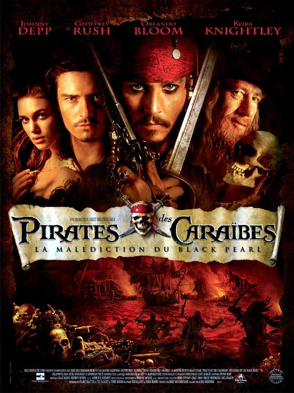 Pirates des Caraïbes : la Malédiction du Black Pearl en Blu Ray : Pirates des Caraïbes - Intégrale - 5 films - AlloCiné