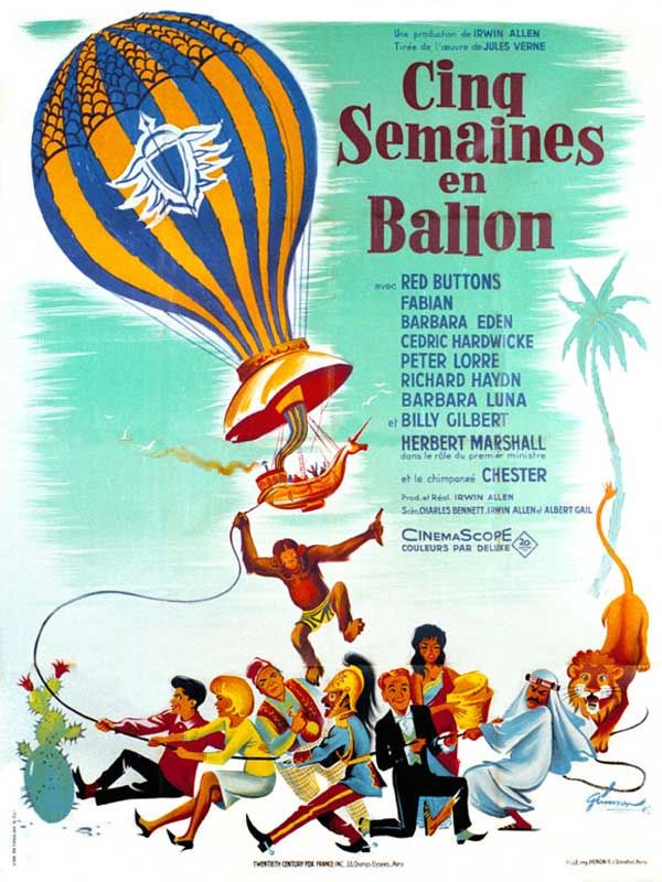 Cinq semaines en ballon streaming gratuit
