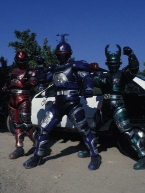 Affiche de la série Big Bad Beetleborgs/ BeetleBorgs Mettalix