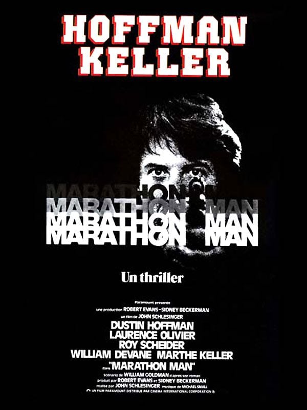 affiche film Marathon Man