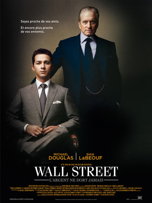 Wall Street : l'argent ne dort jamais streaming