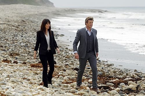 Mentalist Photo Robin Tunney Simon Baker 364 Sur 499 Allociné