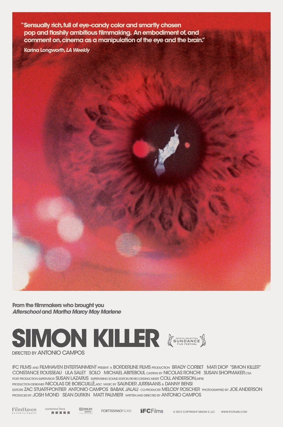 Simon Killer Film Allocin