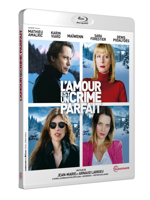 Любовь это идеальное преступление. L'amour est un Crime parfait (2013) DVD Cover. Perfect Crime. L amour est un