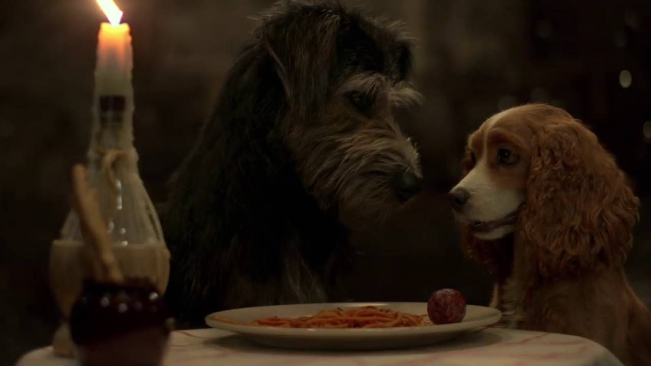 La Belle Et Le Clochard Scène Spaghetti La Belle et le Clochard : une bande-annonce et des spaghettis pour le