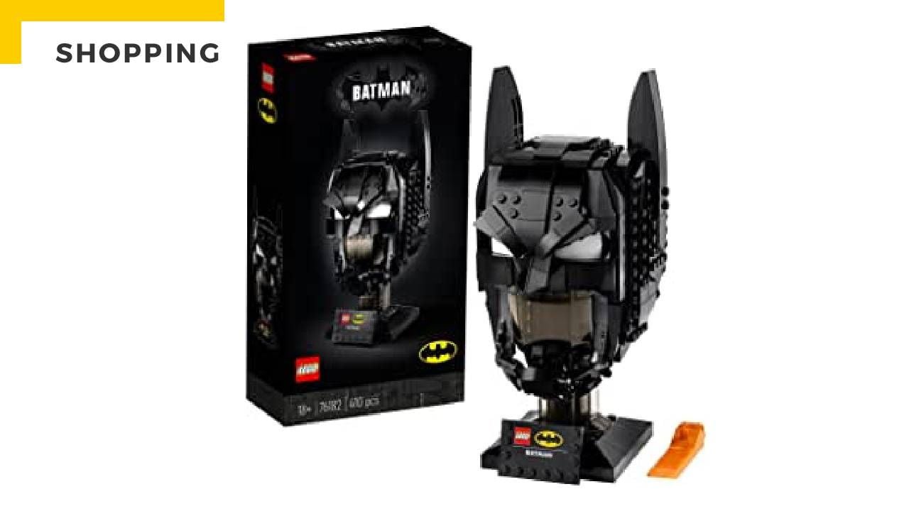 Batman: Celebrate 30 years of the animated series with a LEGO hero mask!