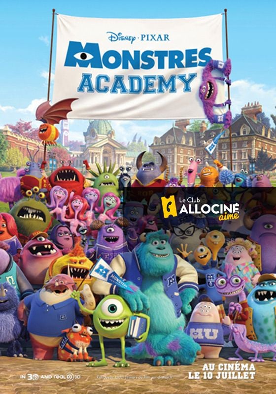 Monstres Academy streaming fr
