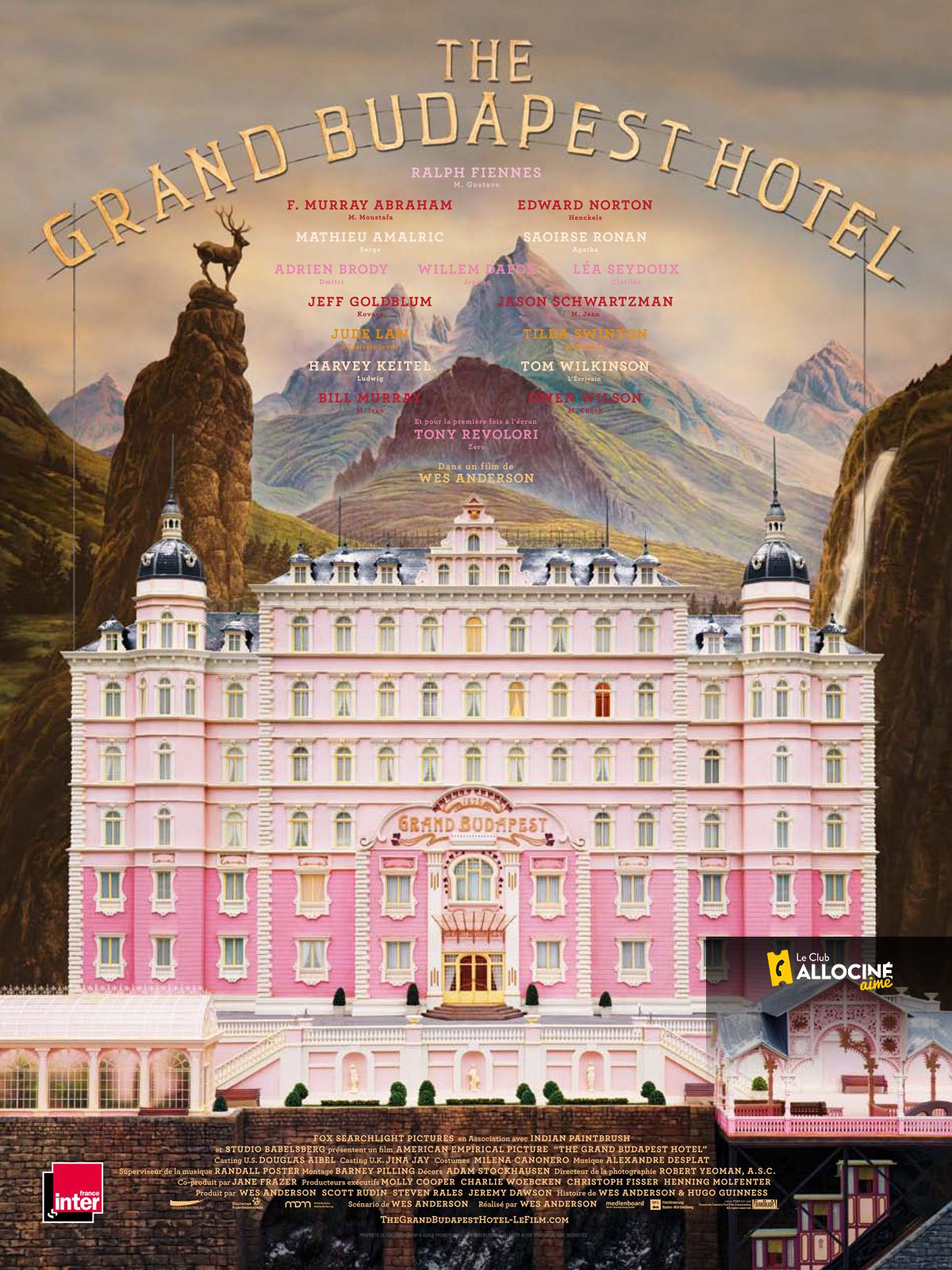 The Grand Budapest Hotel streaming fr