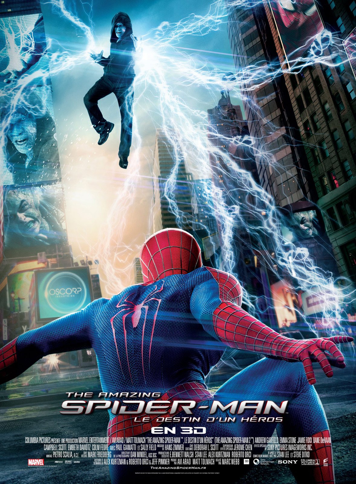 The Amazing Spider-Man 2 : La création du Bouffon Vert et d'Electro en  vidéos !