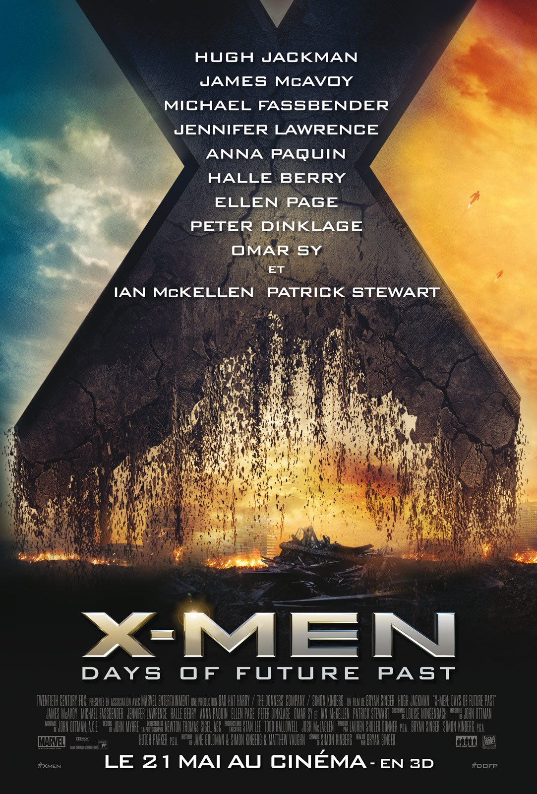 Affiche du film X-Men: Days of Future Past - Photo 3 sur 122 - AlloCiné