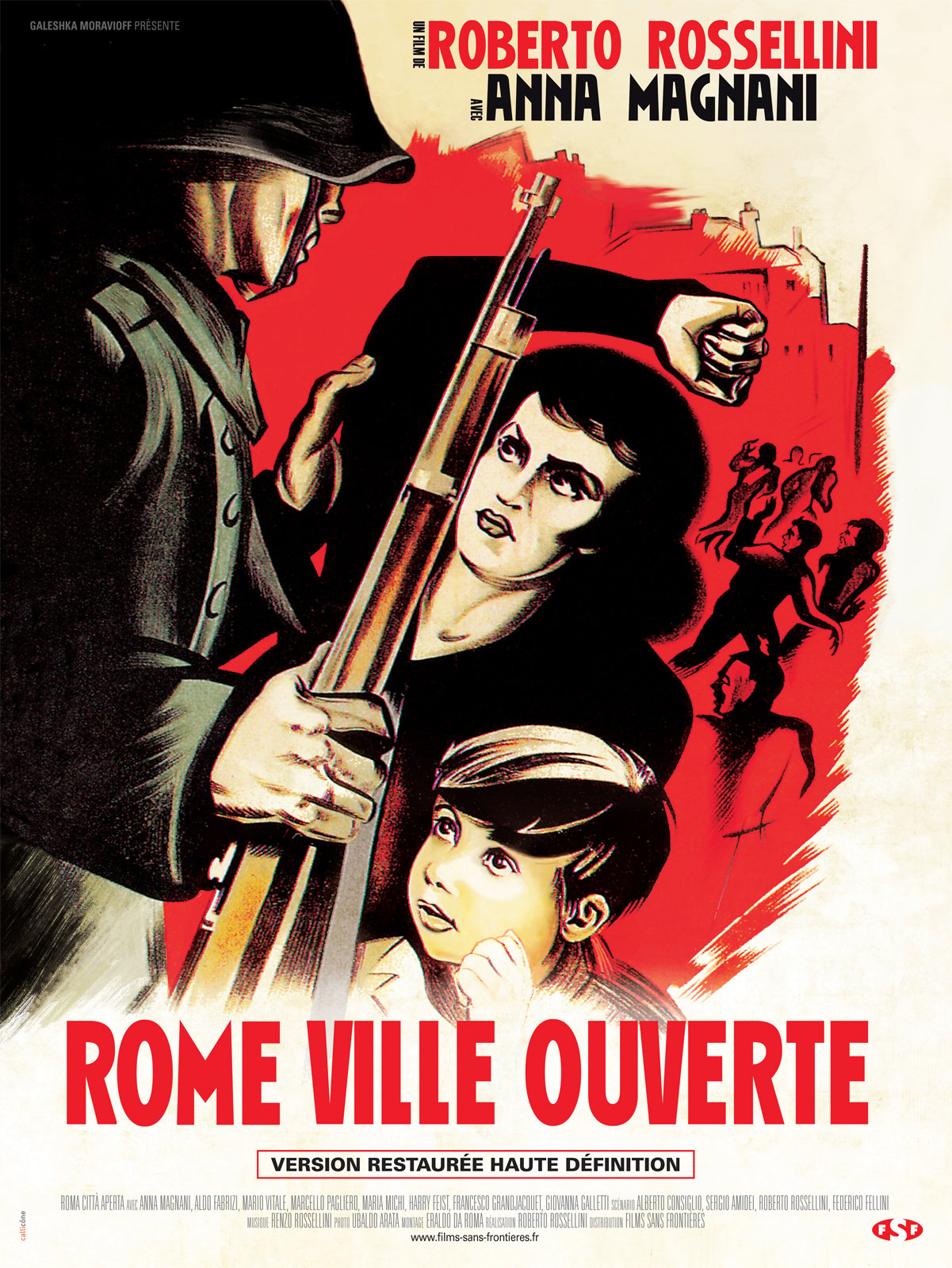 Affiche du film Rome, ville ouverte - Photo 2 sur 2 - AlloCiné