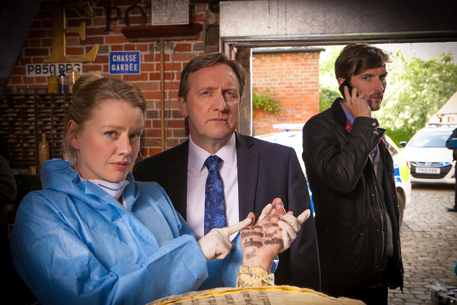 Photo de Neil Dudgeon Photo Tamzin Malleson, Gwilym Lee, Neil Dudgeon