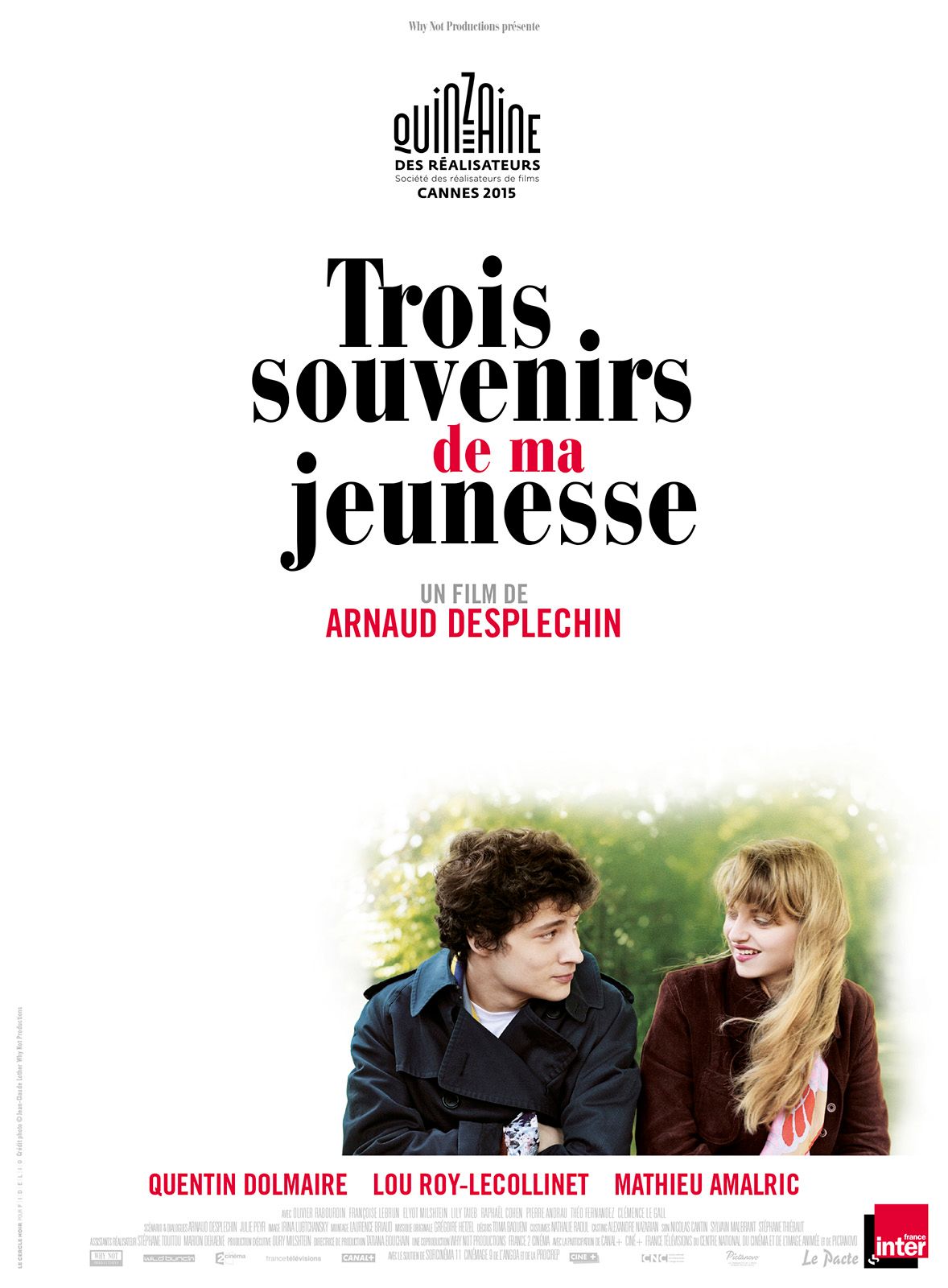Trois souvenirs de ma jeunesse streaming vf gratuit