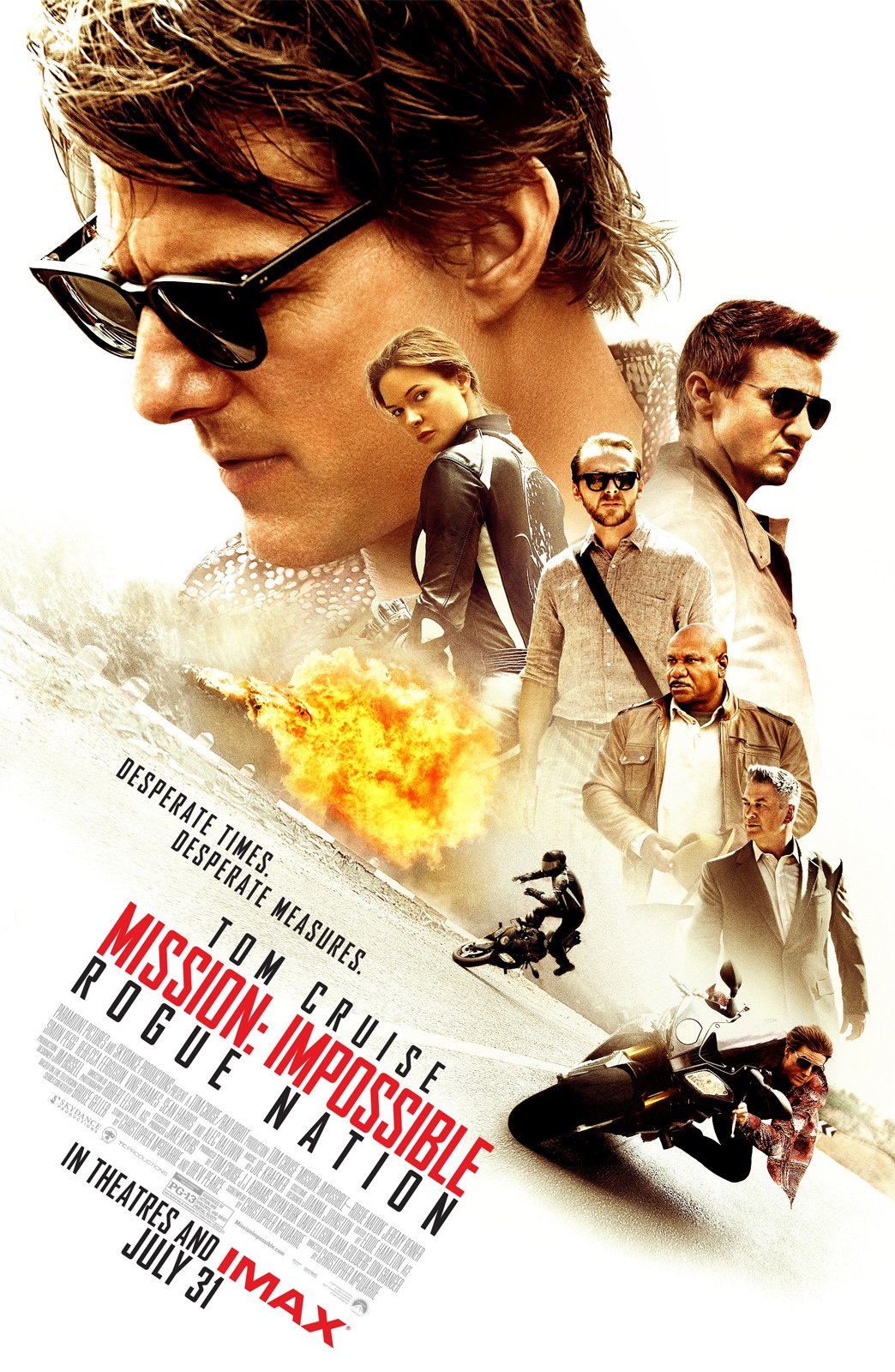 Affiche du film Mission Impossible Rogue Nation Photo sur AlloCiné