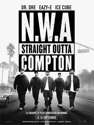 N.W.A - Straight Outta Compton en Blu Ray : N.W.A Straight Outta Compton -  Blu-ray + Copie digitale - AlloCiné