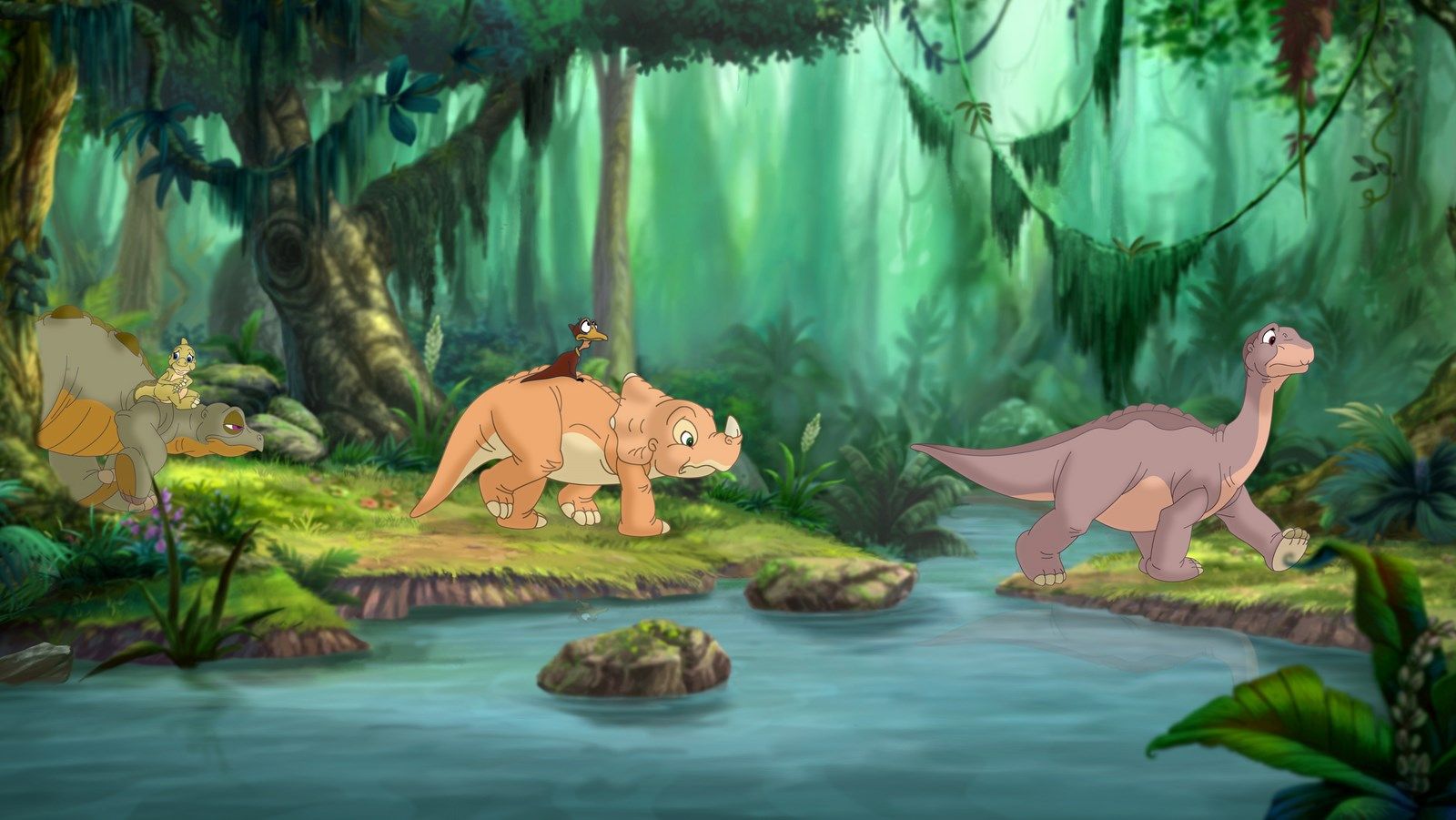 Le Petit Dinosaure L Expédition Héroïque Photo du film Le Petit dinosaure : L'expédition héroïque - Photo 4 sur