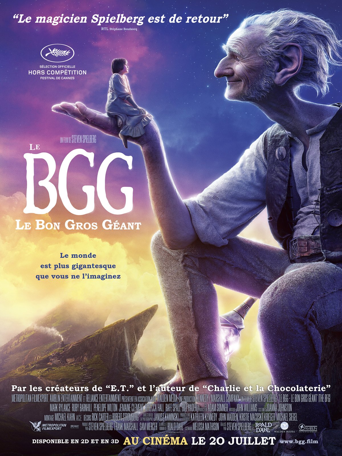 Le BGG – Le Bon Gros Géant streaming fr