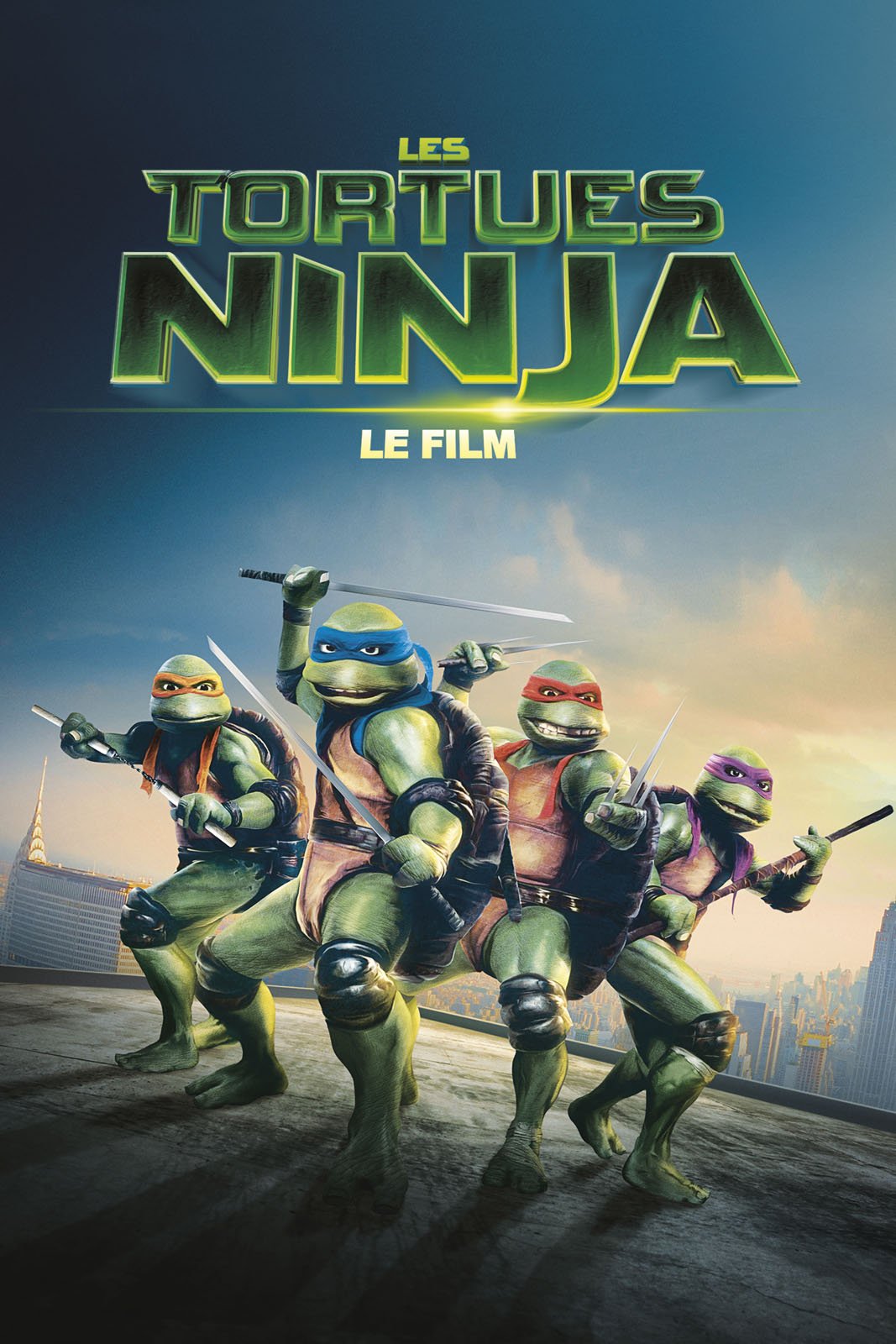 Les Tortues Ninja en Blu Ray : Les Tortues Ninjas-Le Film - AlloCiné