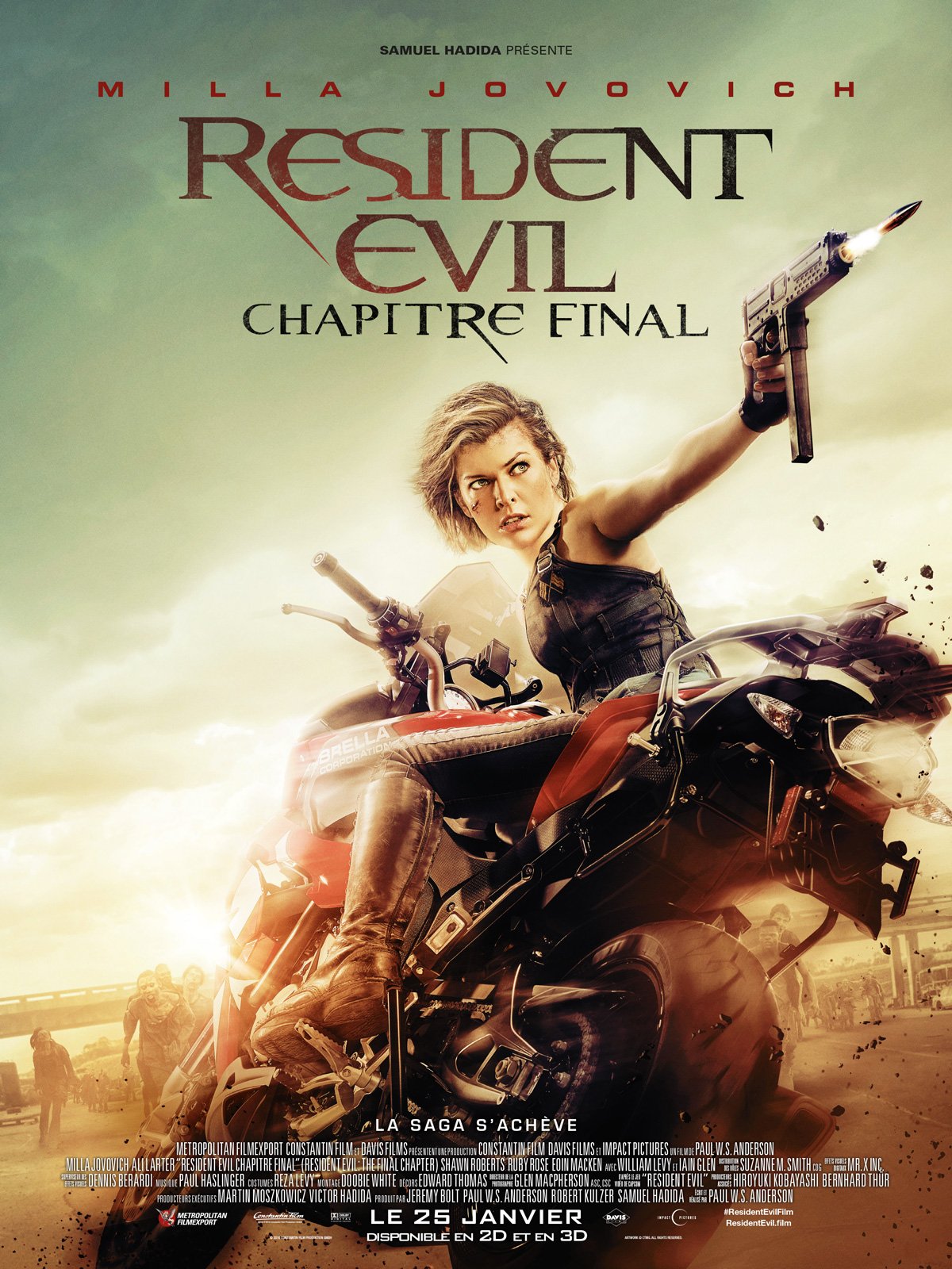 Critique du film Resident Evil Chapitre Final AlloCiné