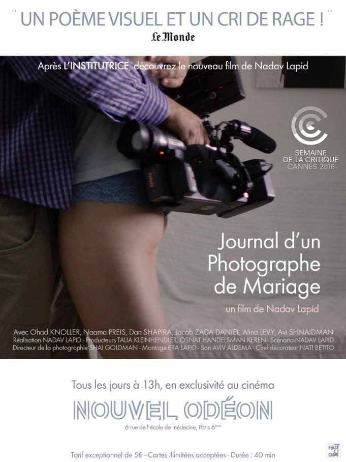 Journal d'un photographe de mariage streaming fr