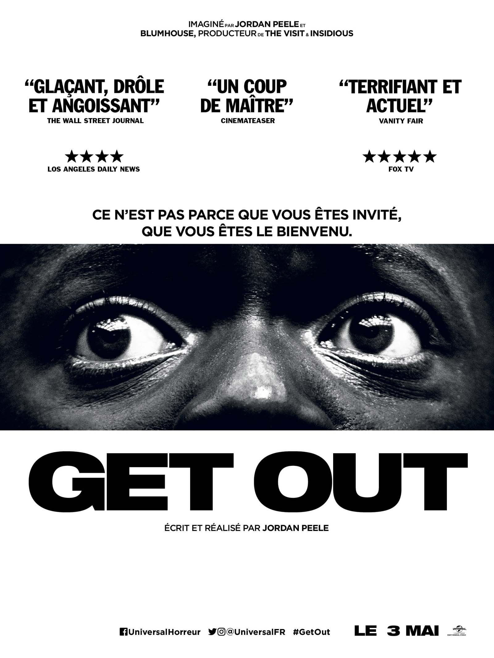 Get Out en Blu Ray : Get Out Blu-ray 4K Ultra HD - AlloCiné