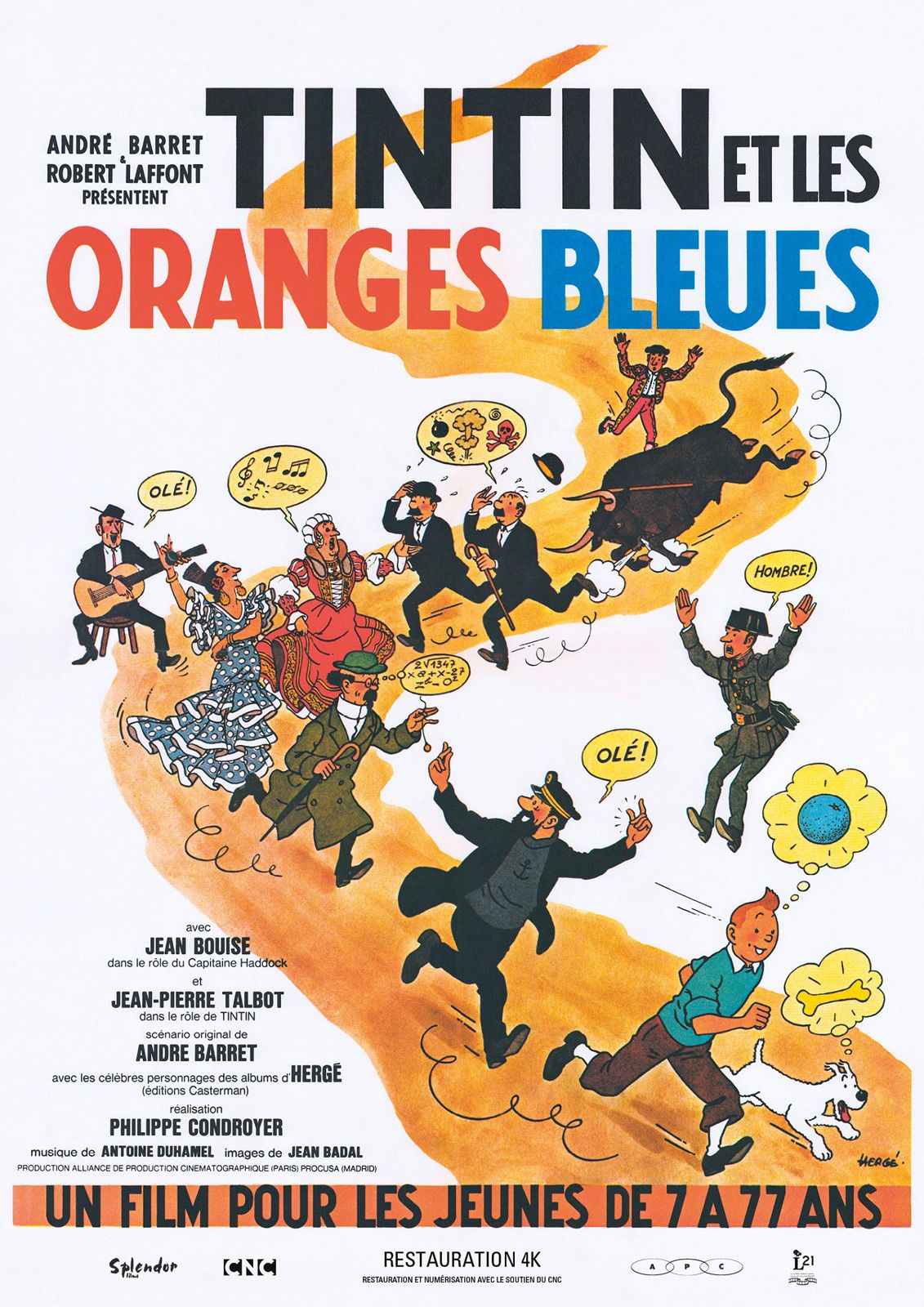 Tintin et les oranges bleues streaming fr