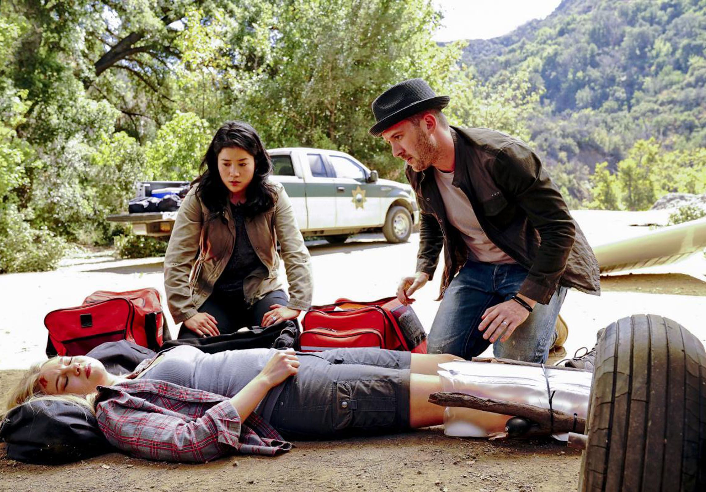 Scorpion Photo Allie Gonino, Eddie Kaye Thomas, Jadyn Wong 54 sur