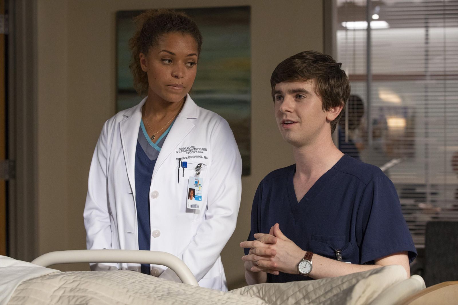 Good Doctor : Good Doctor : Photo Freddie Highmore, Antonia Thomas