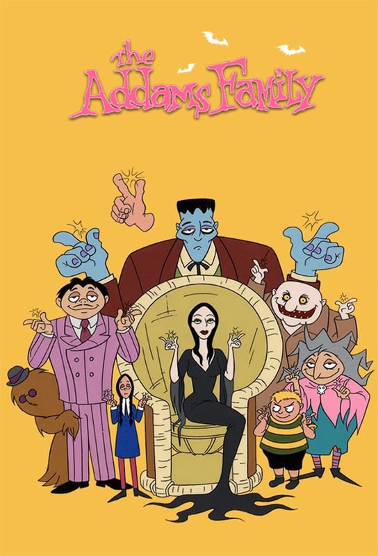 La Famille Addams 1 Dessin Anime Poster La Famille Addams - Affiche 1 sur 1 - AlloCiné