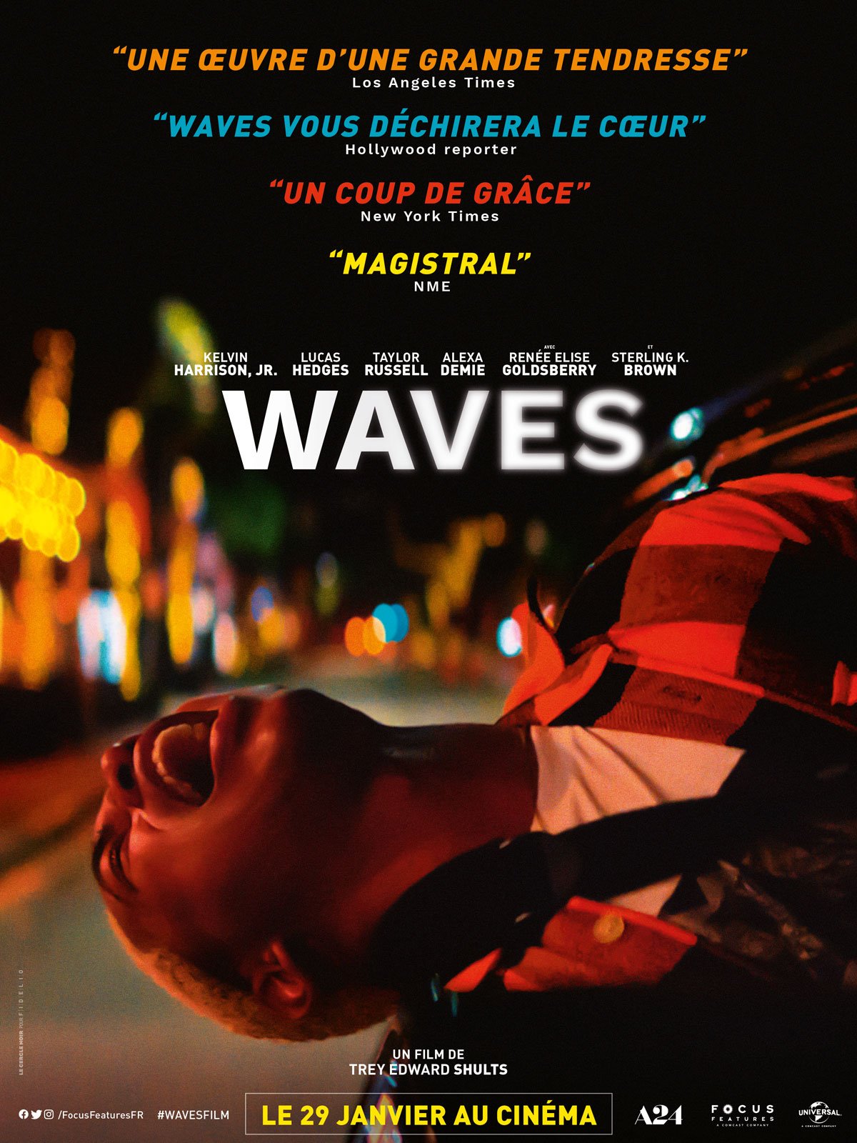 Affiche du film Waves - Affiche 1 sur 2 - AlloCiné