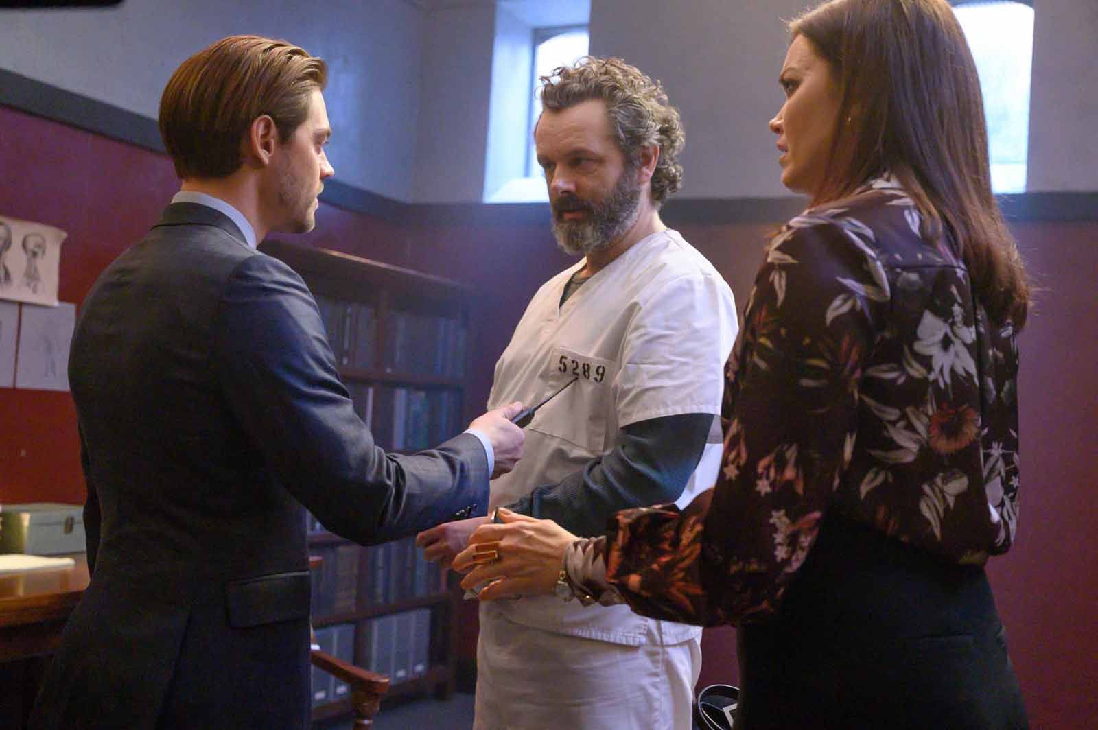 Prodigal Son : Prodigal Son : Photo Michael Sheen, Bellamy Young, Tom