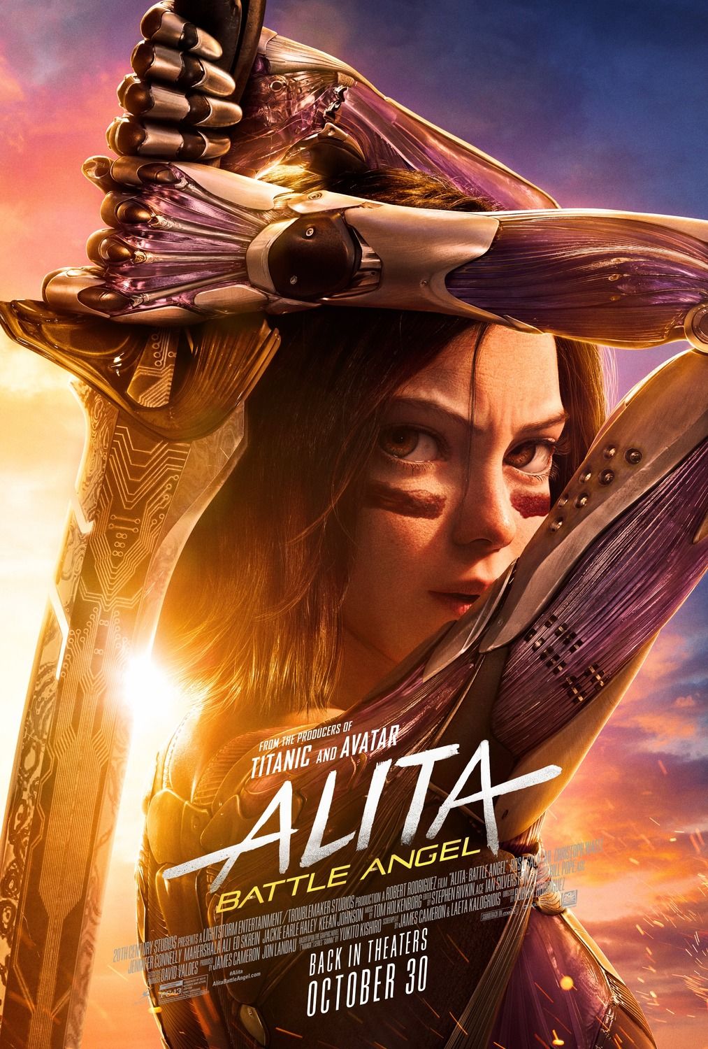 Alita Film Complet En Francais Youtube Affiche du film Alita : Battle Angel - Photo 1 sur 42 - AlloCiné