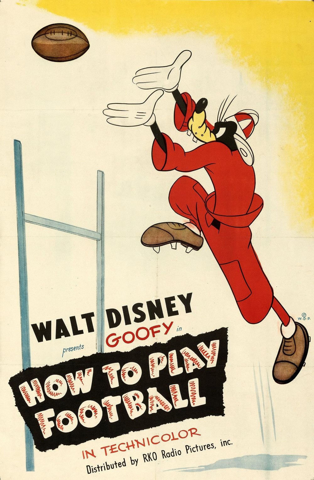 Affiche du film Dingo joue au football