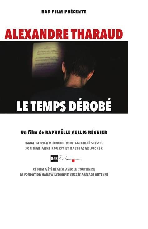 Alexandre Tharaud – Le temps dérobé streaming