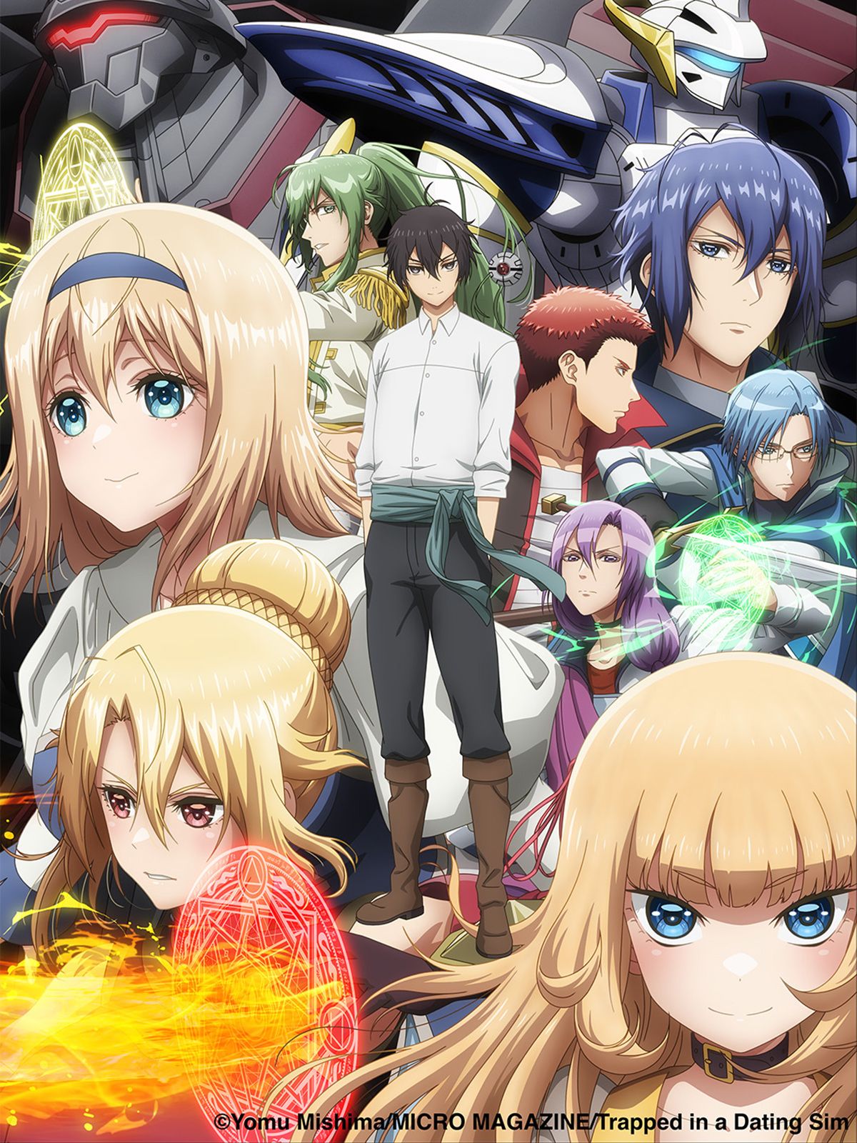 Otome Game Sekai Wa Mob Ni Kibishii Sekai Desu French Trapped in a Dating Sim: The World of Otome Games is Tough for Mobs - Série TV 2022 - AlloCiné