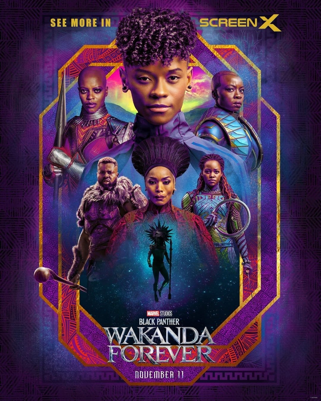Affiche du film Black Panther: Wakanda Forever - Photo 35 sur 49 - AlloCiné