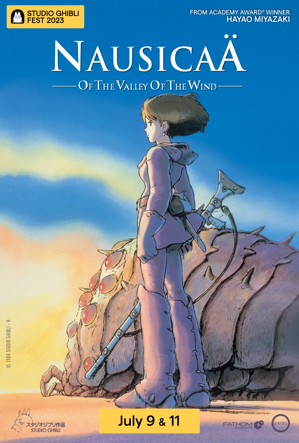 Nausicaä of the Valley of the Wind – Studio Ghibli Fest 2023