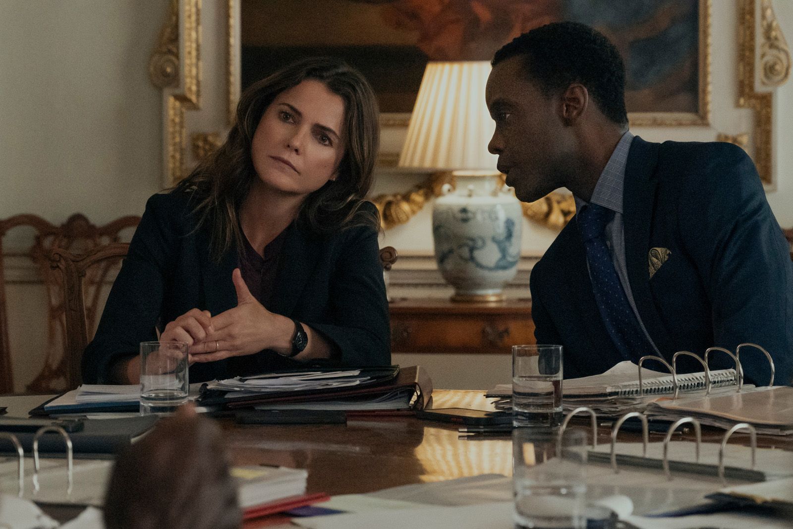 La diplomate la diplomate photo ato essandoh keri russell 4 sur