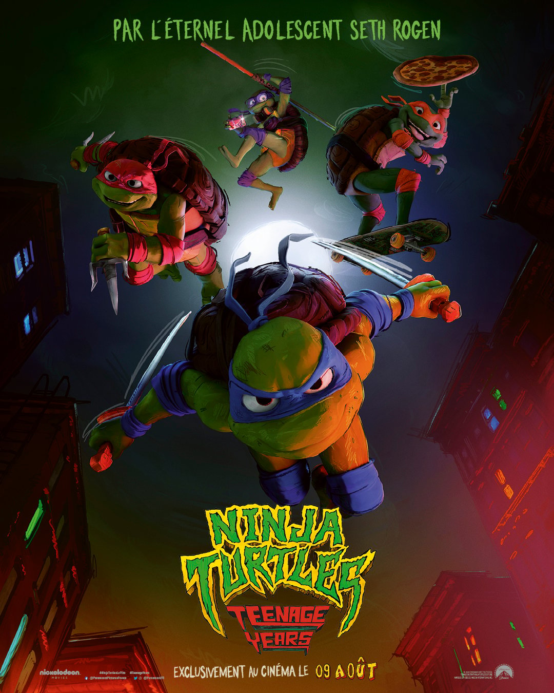 Ninja Turtles Teenage Years - film 2023 - AlloCiné