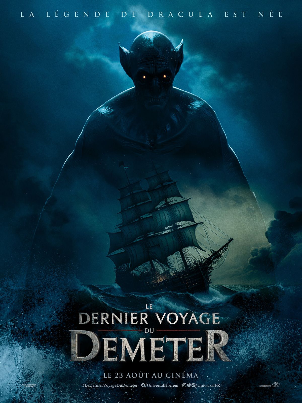 last voyage of the demeter 4k blu ray