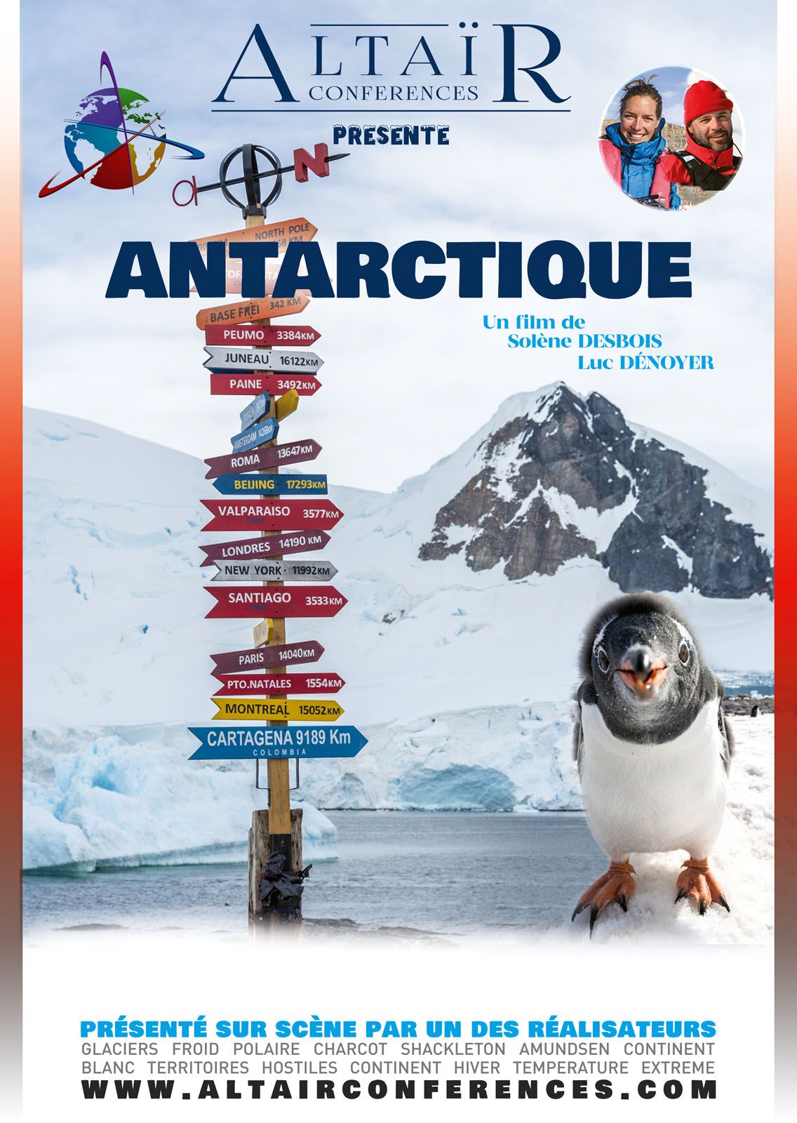 Altaïr Conférences : Antarctique - Aux confins du monde