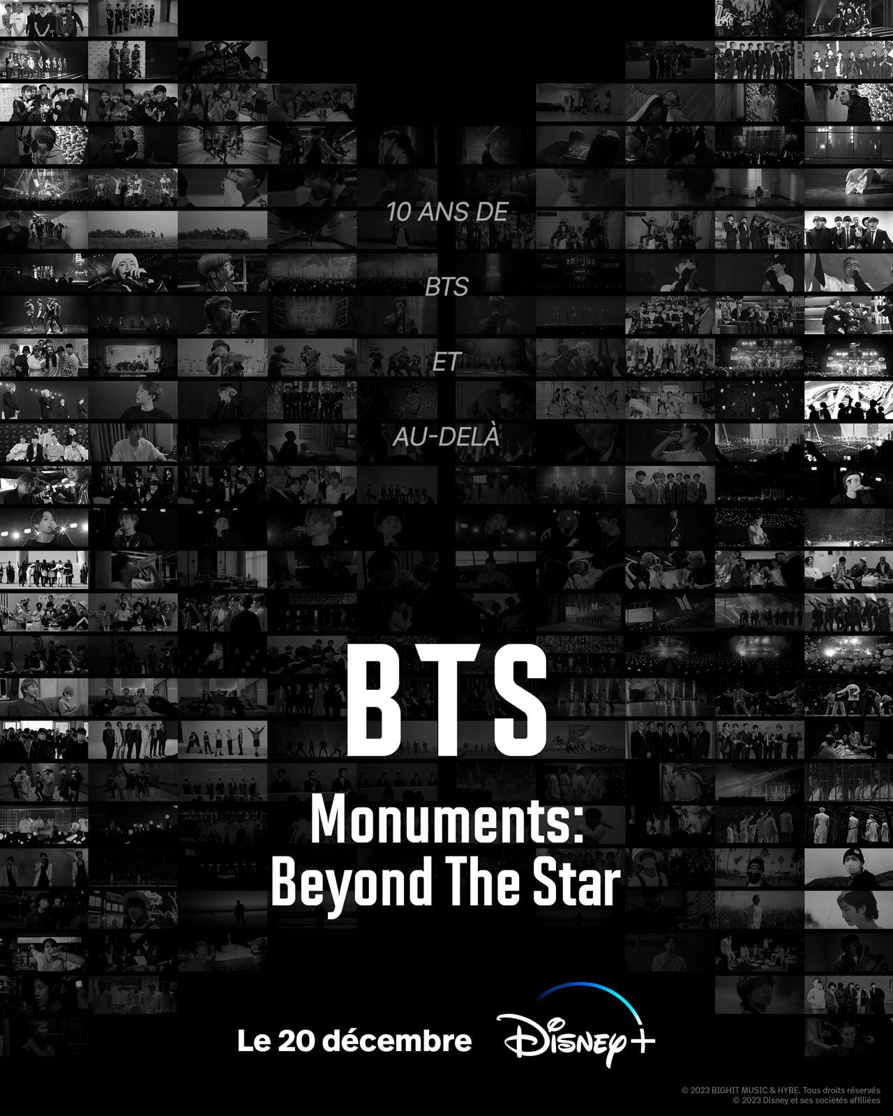 BTS Monuments Beyond The Star en streaming AlloCiné