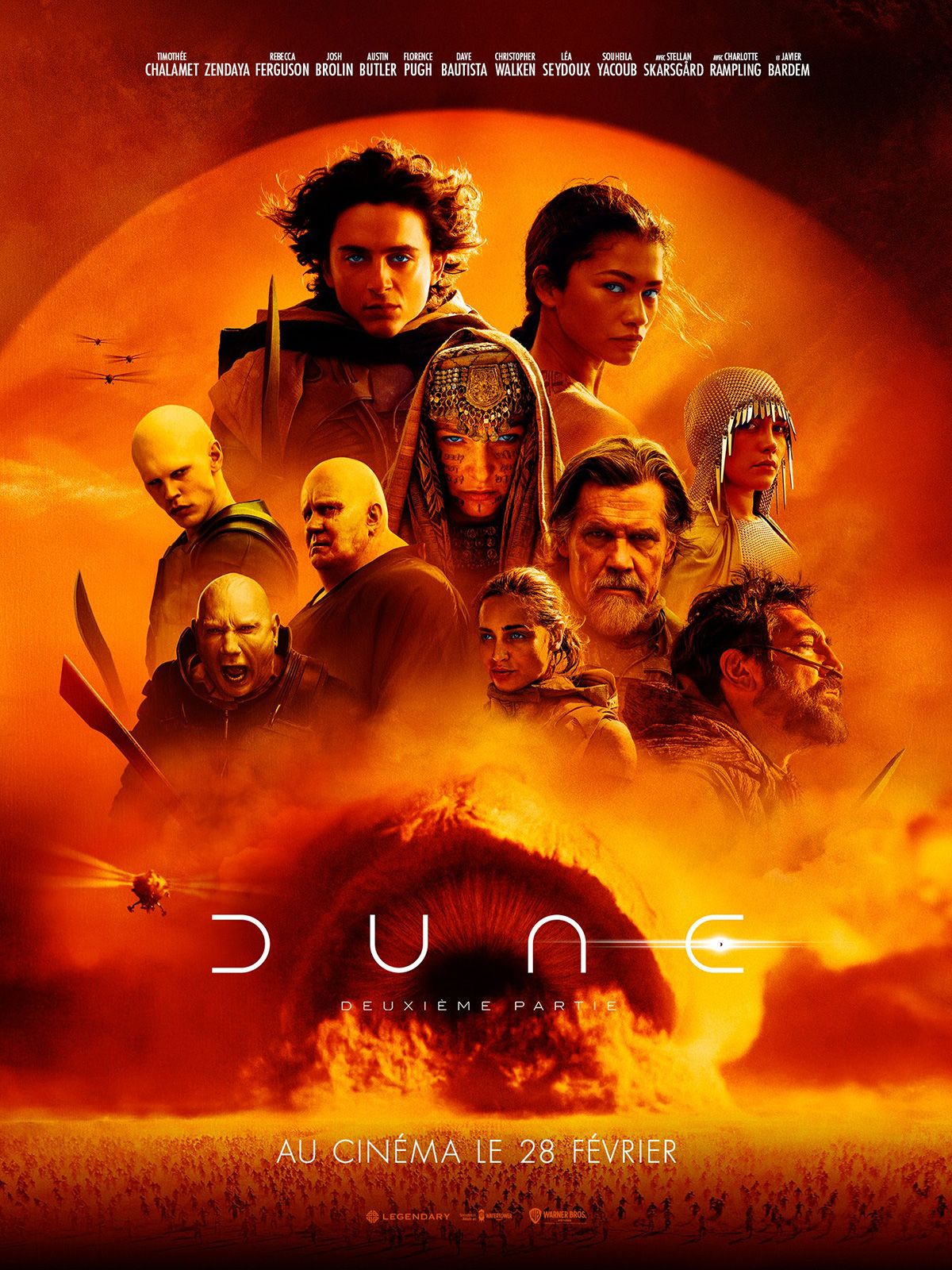 affiche DUNE : PARTIE 2